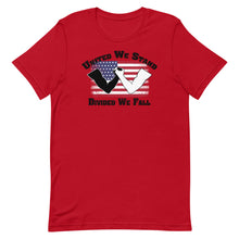 Load image into Gallery viewer, United We Stand - Unisex T-Shirt Black Letters